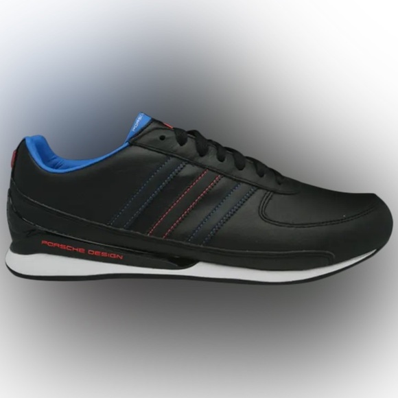 NWT Adidas Porsche Design TR 1.1 Black Bluebird Men\'s Size 11.5 LaceUp Red Drive main image 12